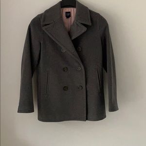 Gap Women’s Gray Double Breasted Coat
